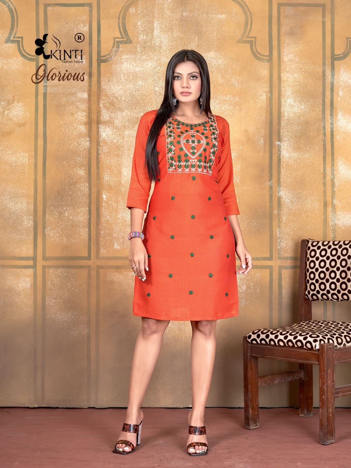 Glorious By Kinti Colors Designer Kurtis Catalog